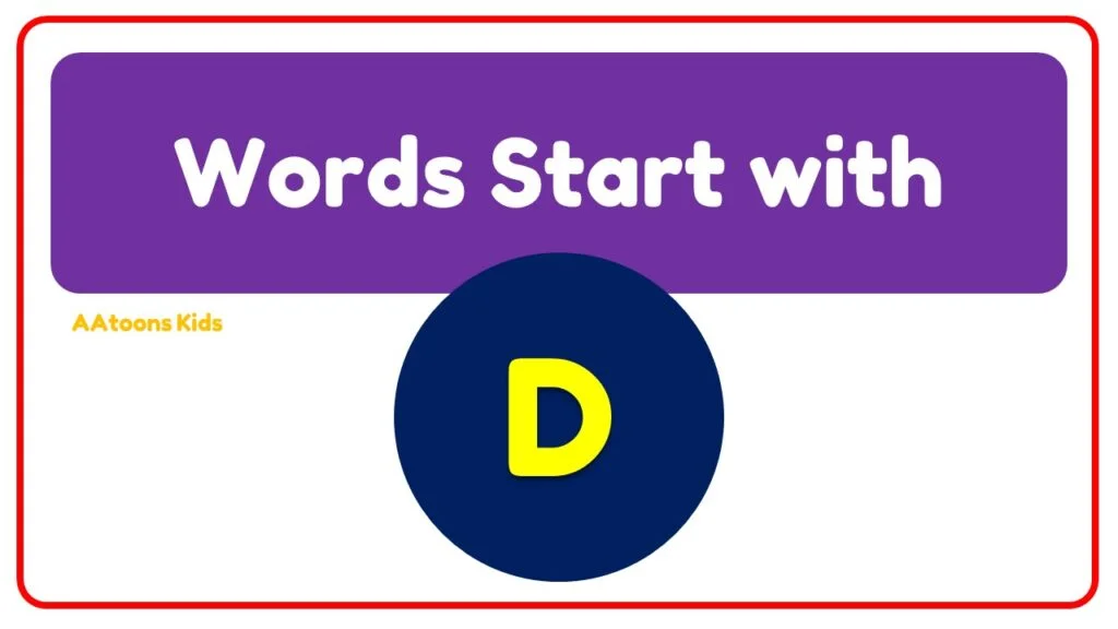 Words Start with D