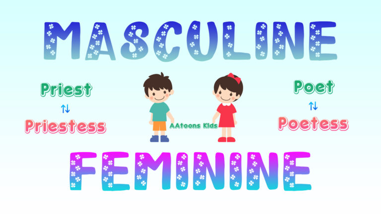 masculine and feminine gender of animals list Archives - AAtoons Kids